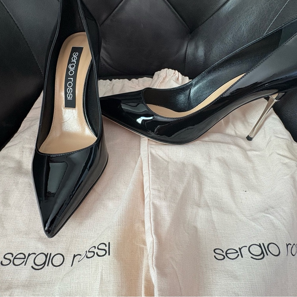 Elegant Black Stiletto Heels